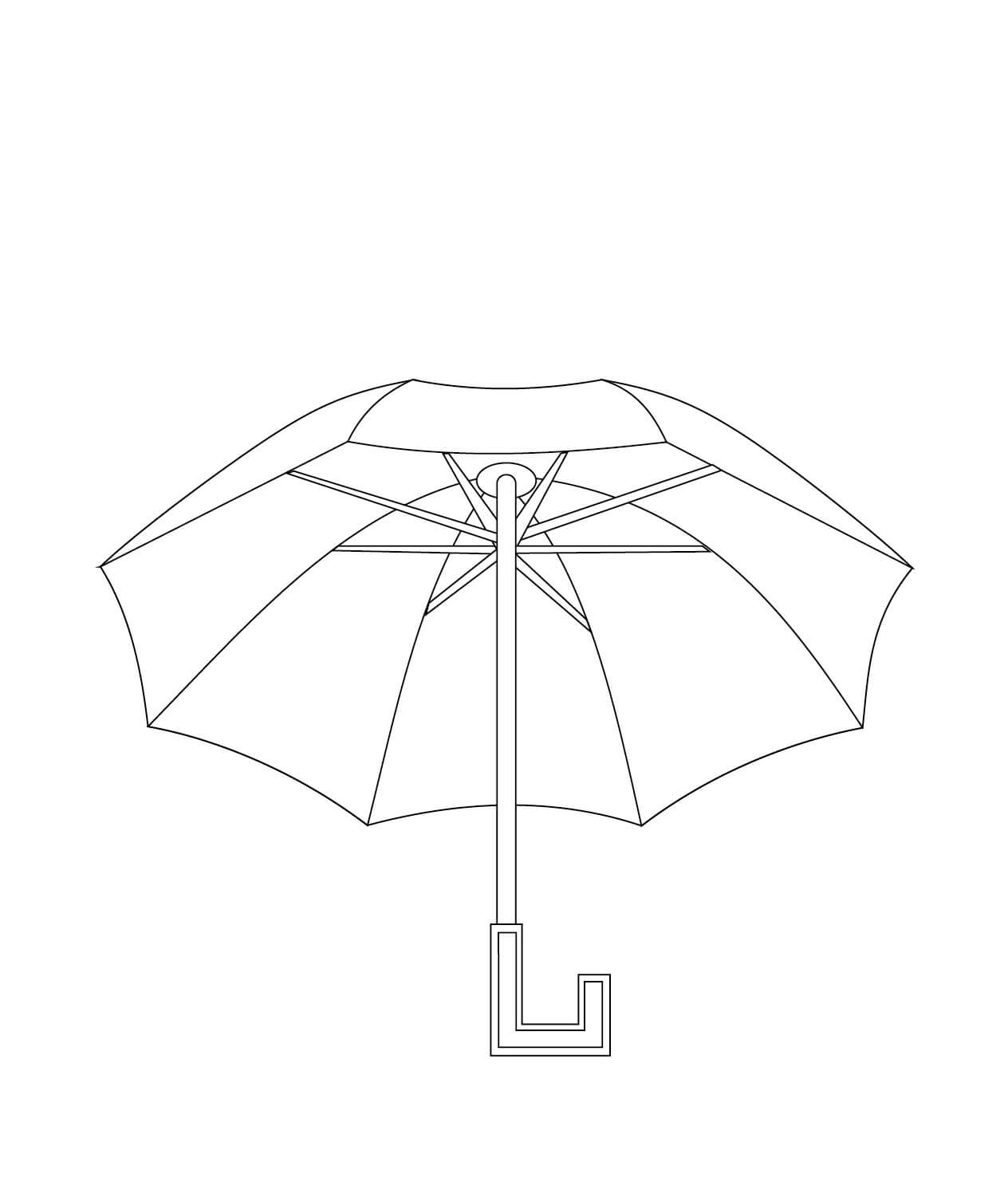 Afdrukbare paraplu