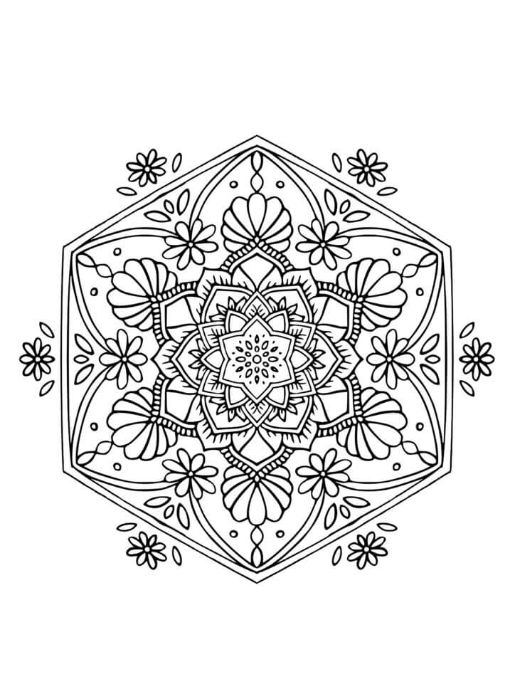 Bloem Mandala uniek ontwerp
