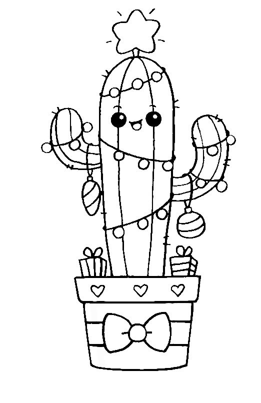 Cactus kerstboom
