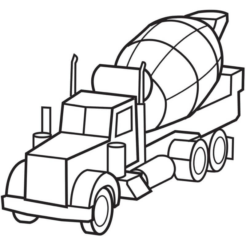 Cement Vrachtwagen