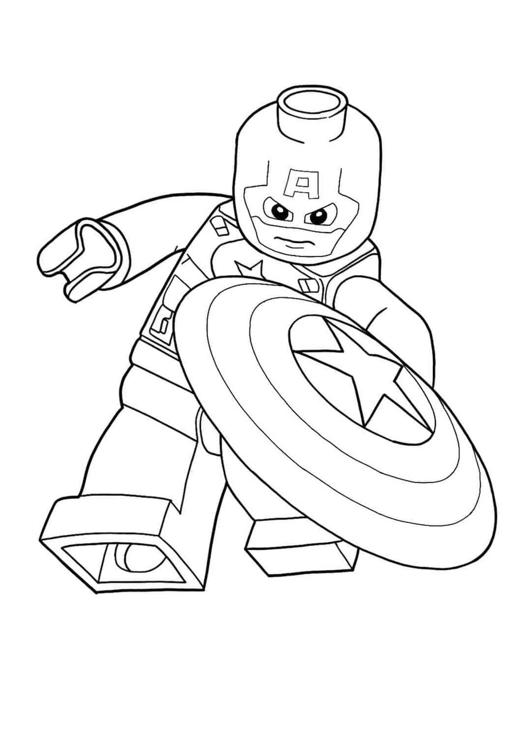 Coole Lego Captain America