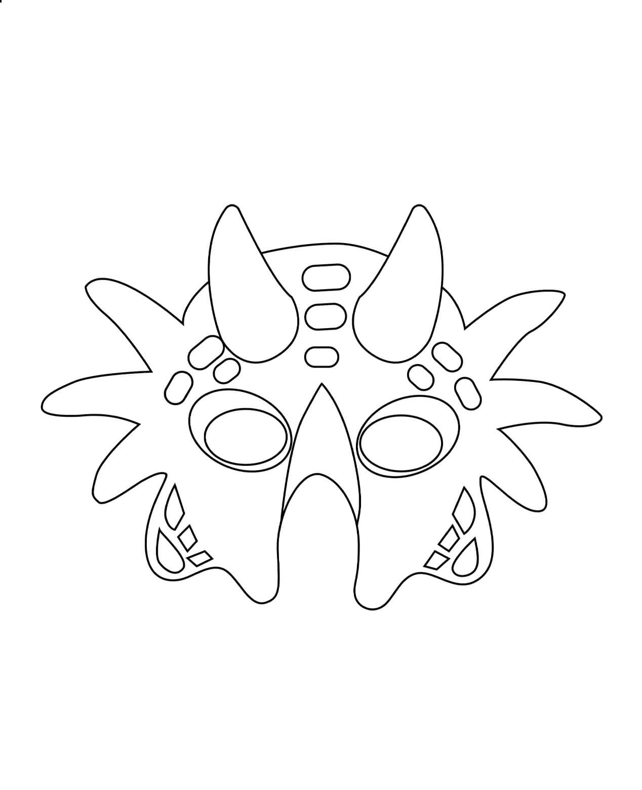 Dinosaurus Masker
