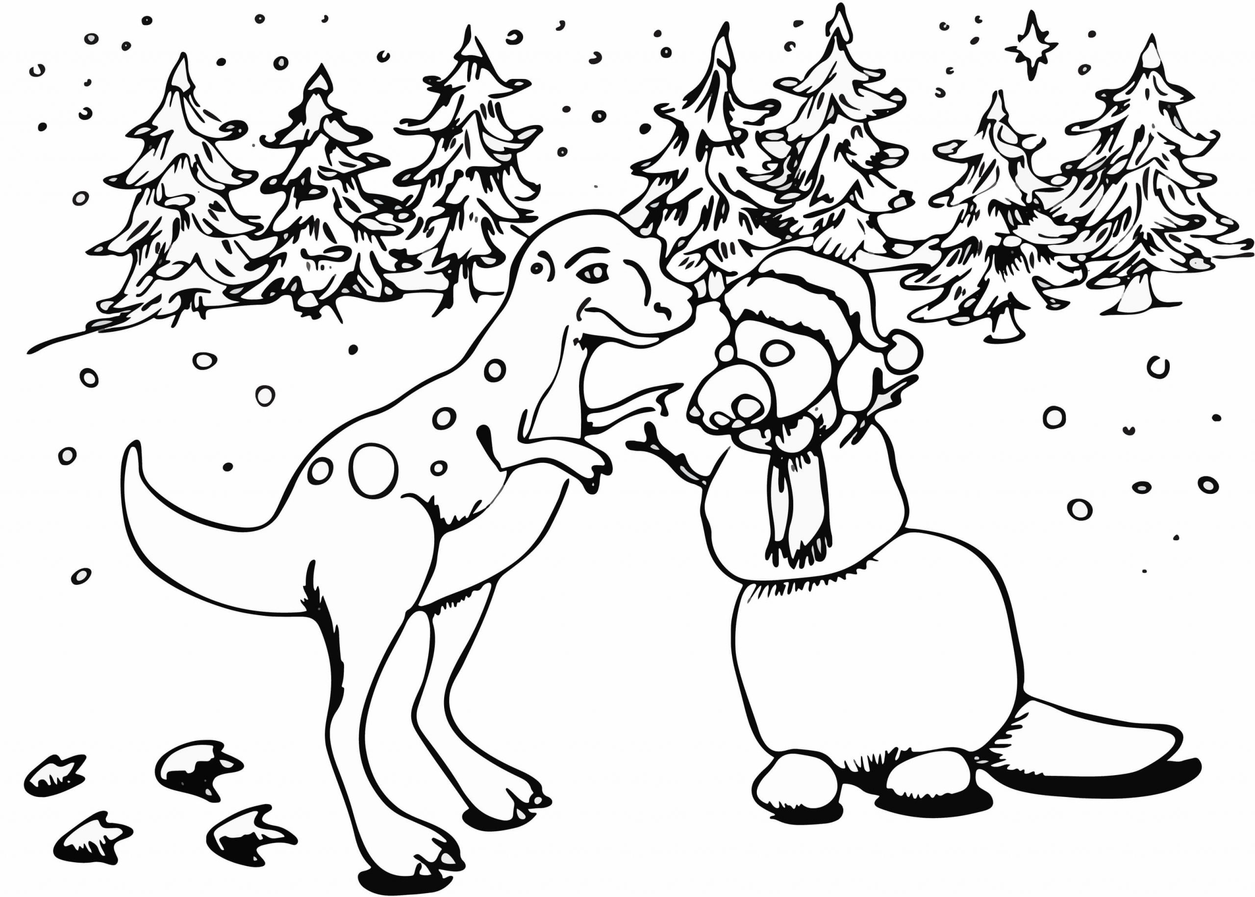 Dinosaurus tekenen in Kerstmis