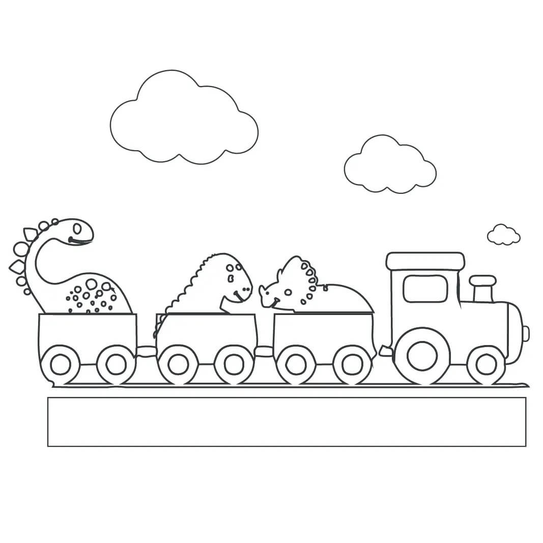 Dinosaurus trein