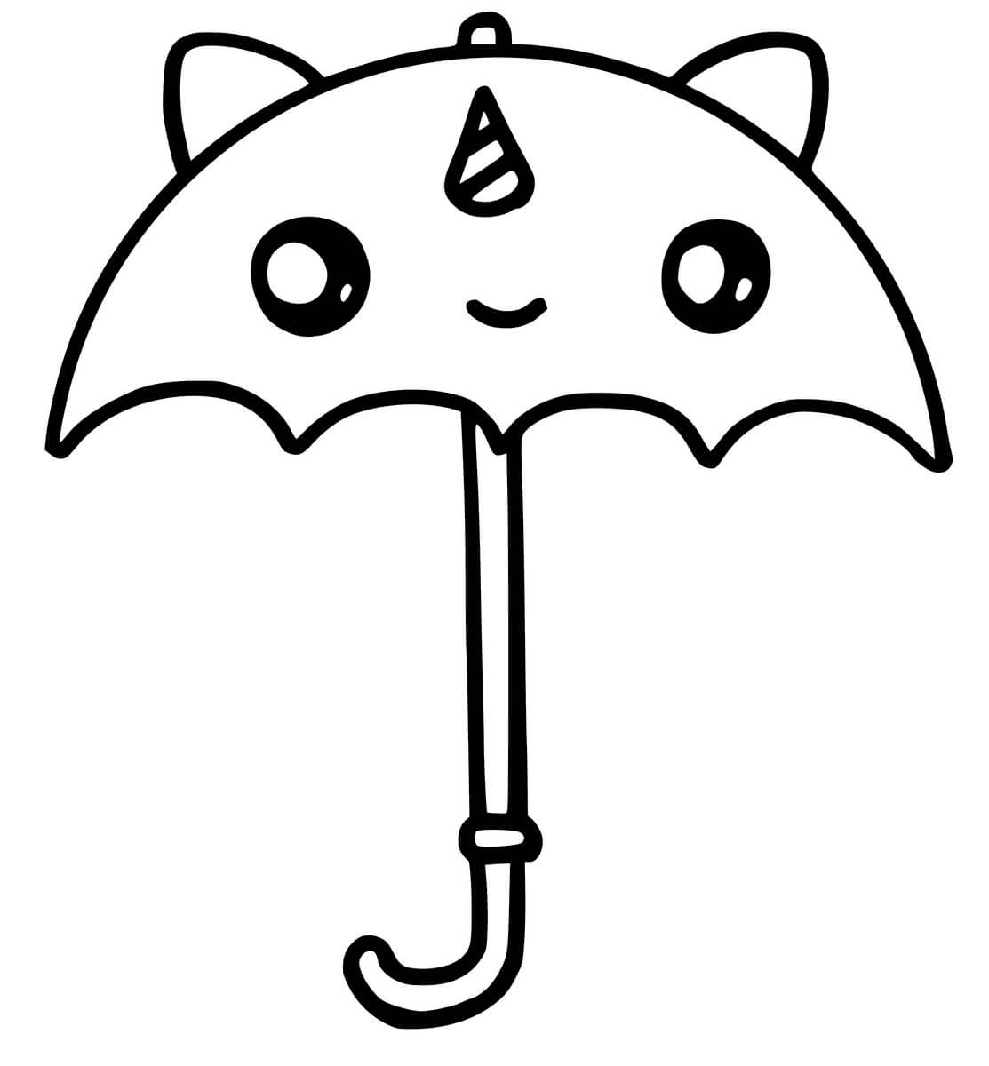 Eenhoorn Paraplu