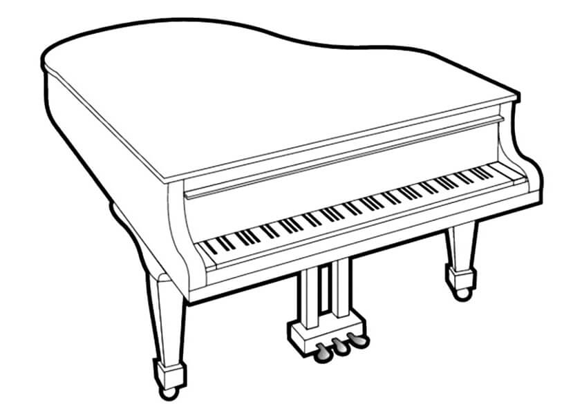 Eenvoudige piano