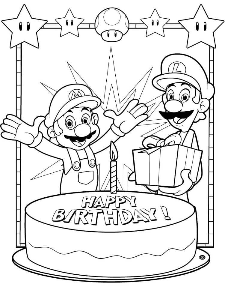 Gelukkige verjaardag Mario