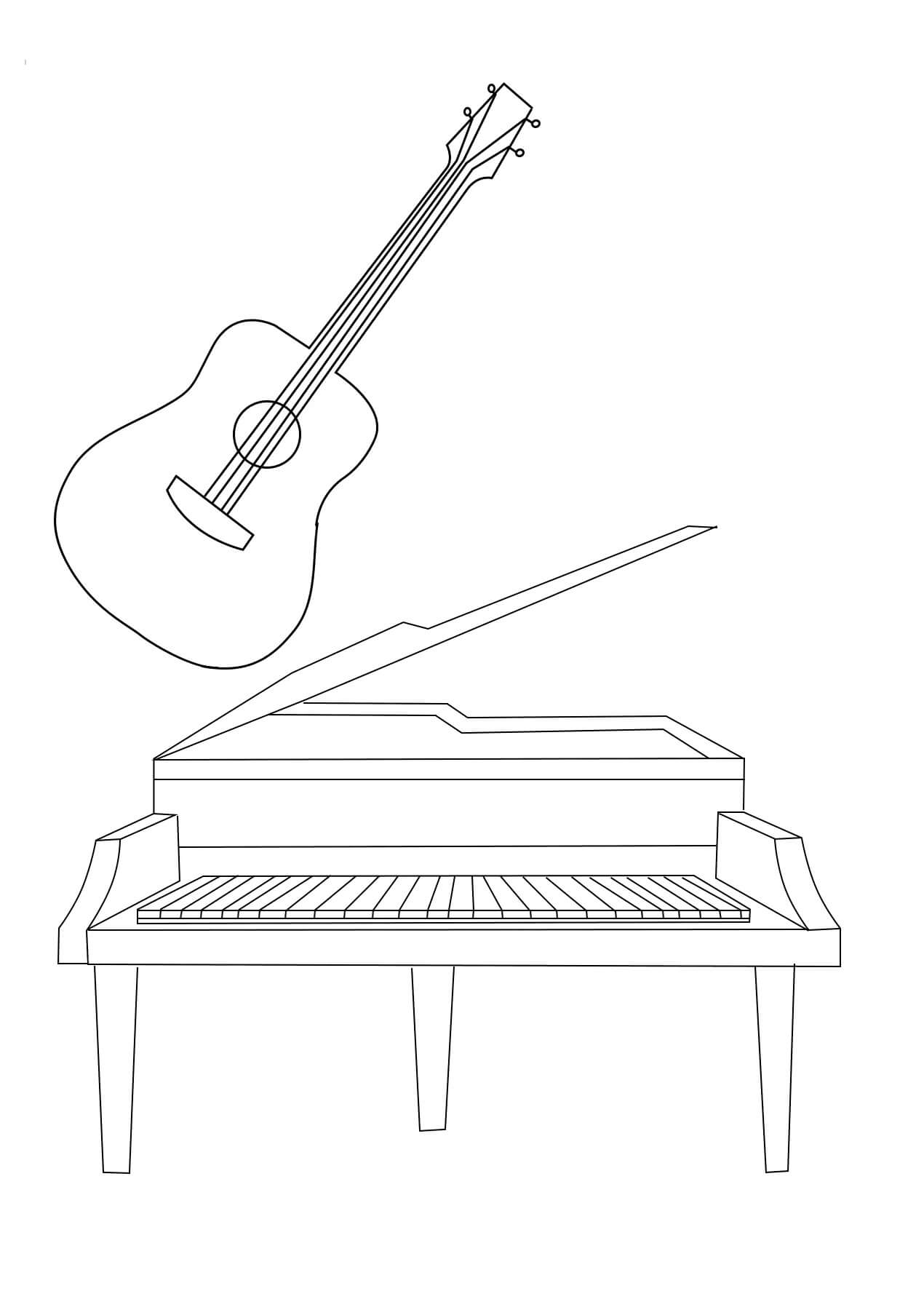 Gitaar en Piano