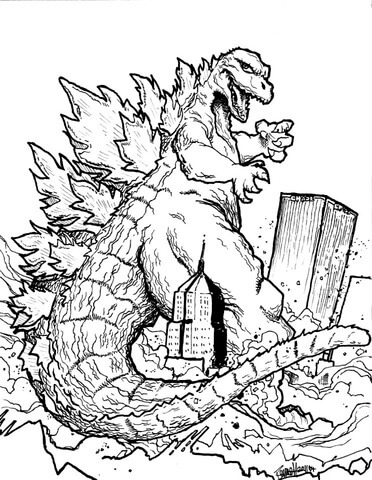 Godzilla Destroyer City