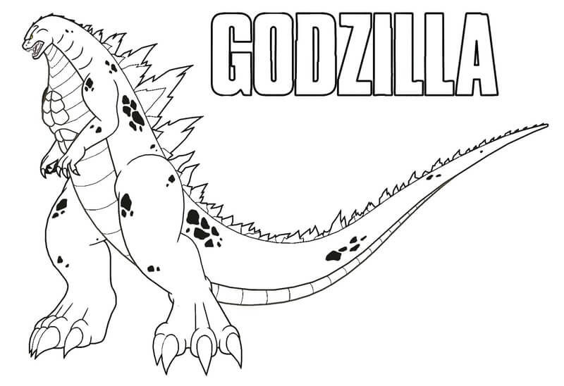 Godzilla Simpel