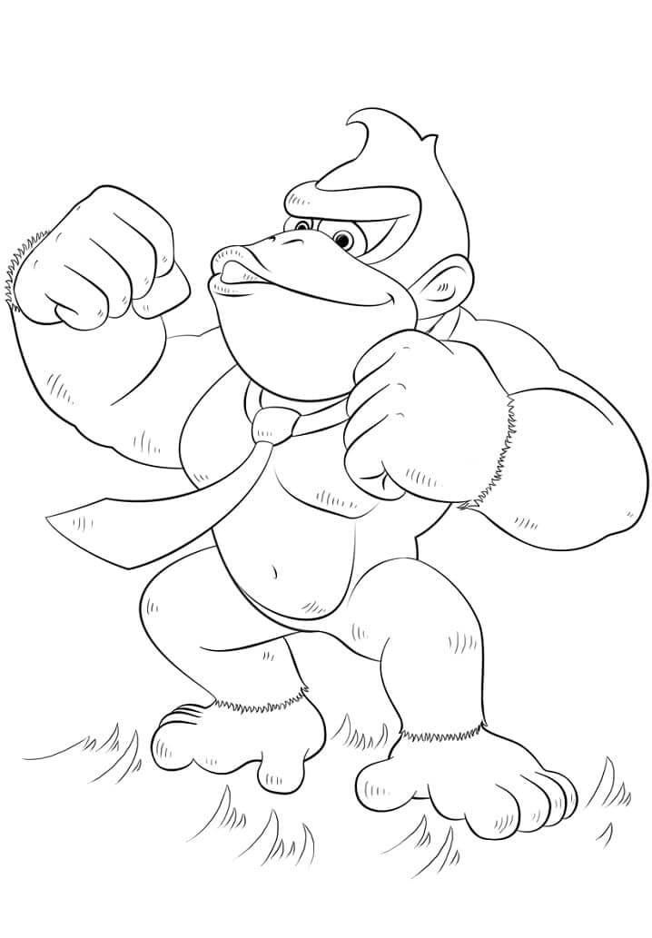 Grappige Donkey Kong Strong