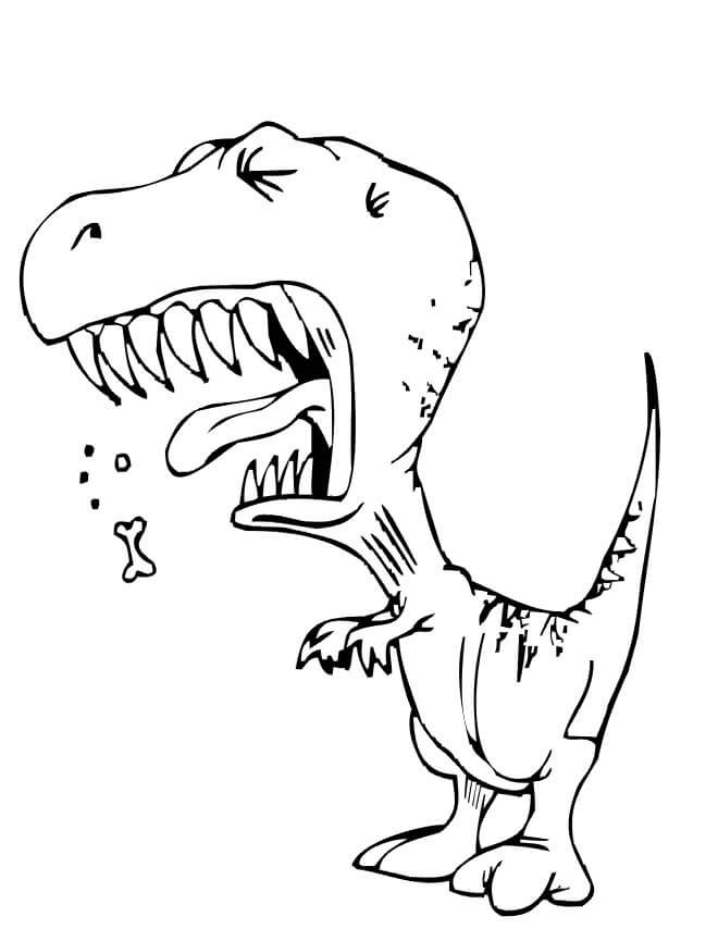 Grappige T-Rex
