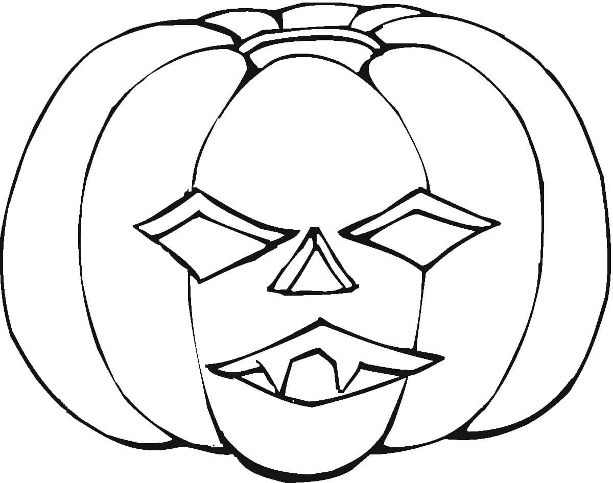 Halloween-pompoenmasker