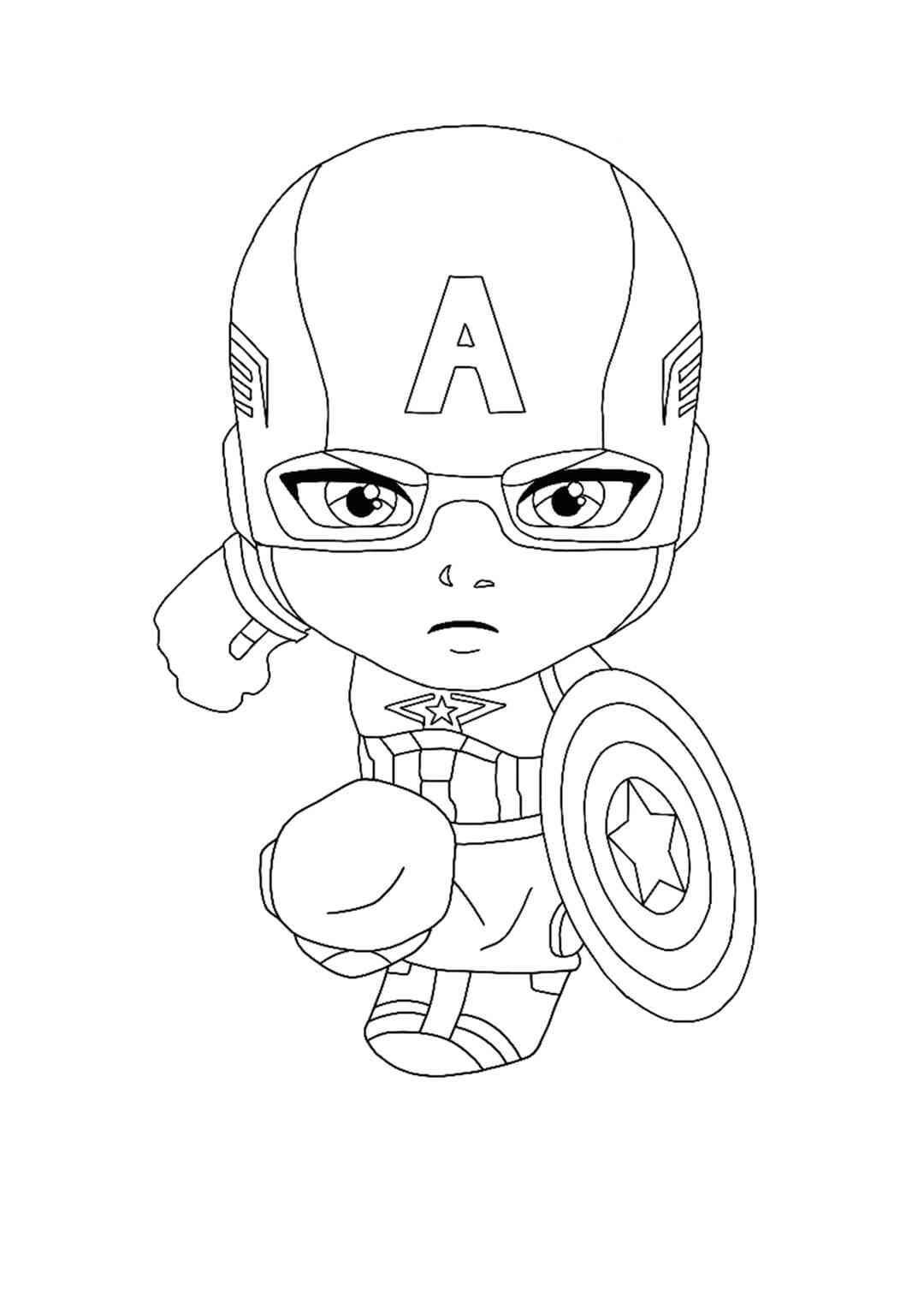 Jonge Captain America