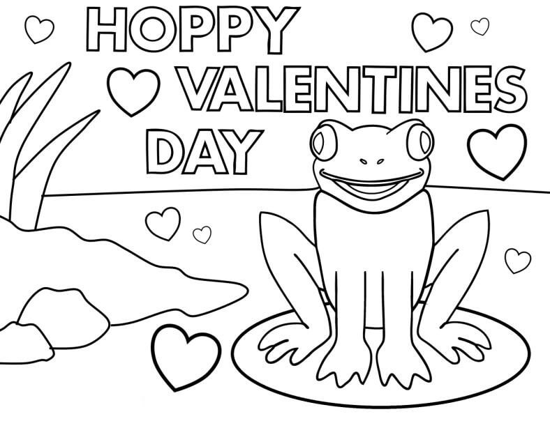 Kikker in Happy Valentine's Day