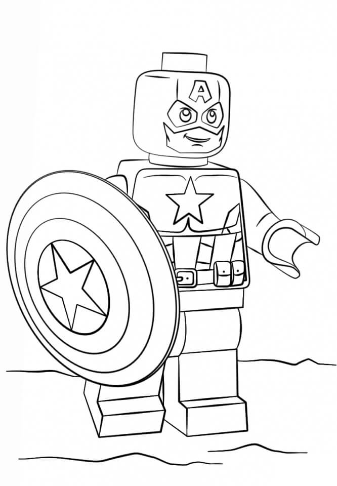 Lego Captain America – Afbeelding 2