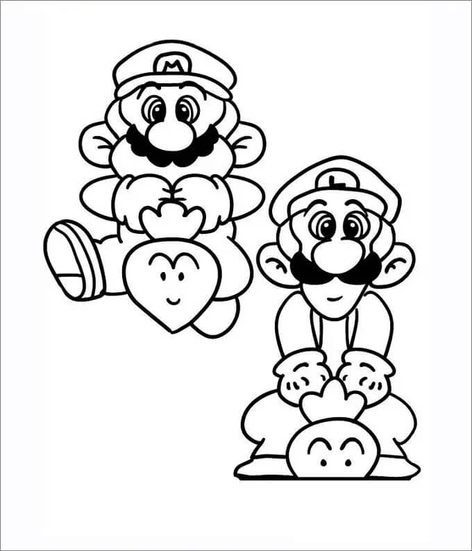 Leuke Mario en Luigi