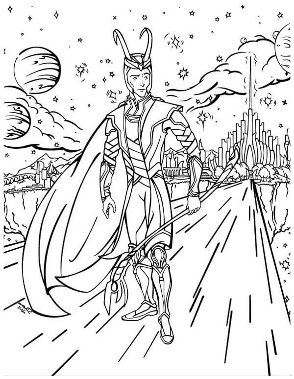 Loki uit Asgard in de Avengers