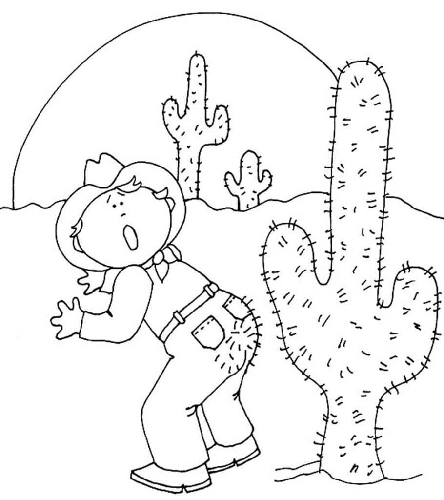 Man neergestoken door een Cactus