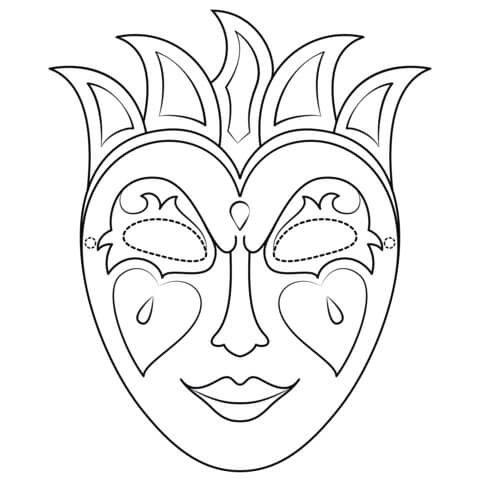 Mardi Gras-masker