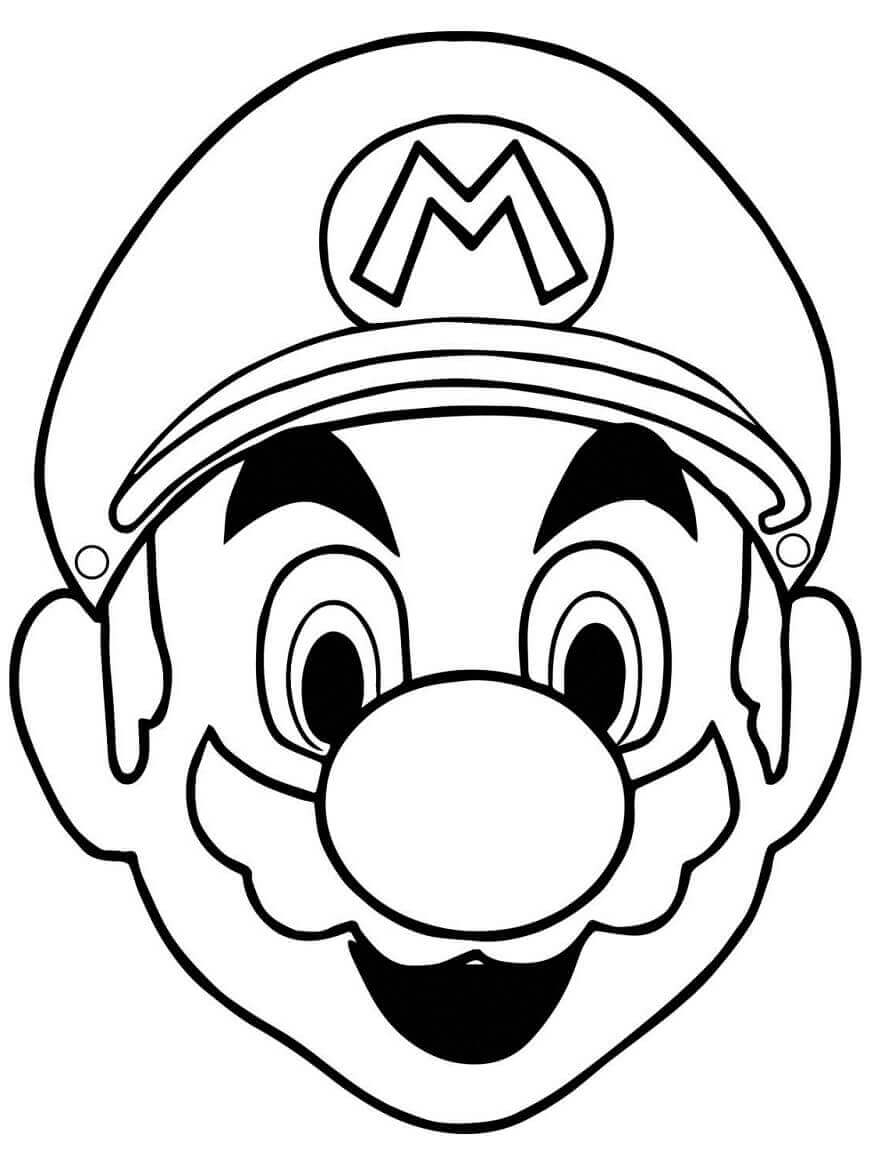 Mario's gezicht