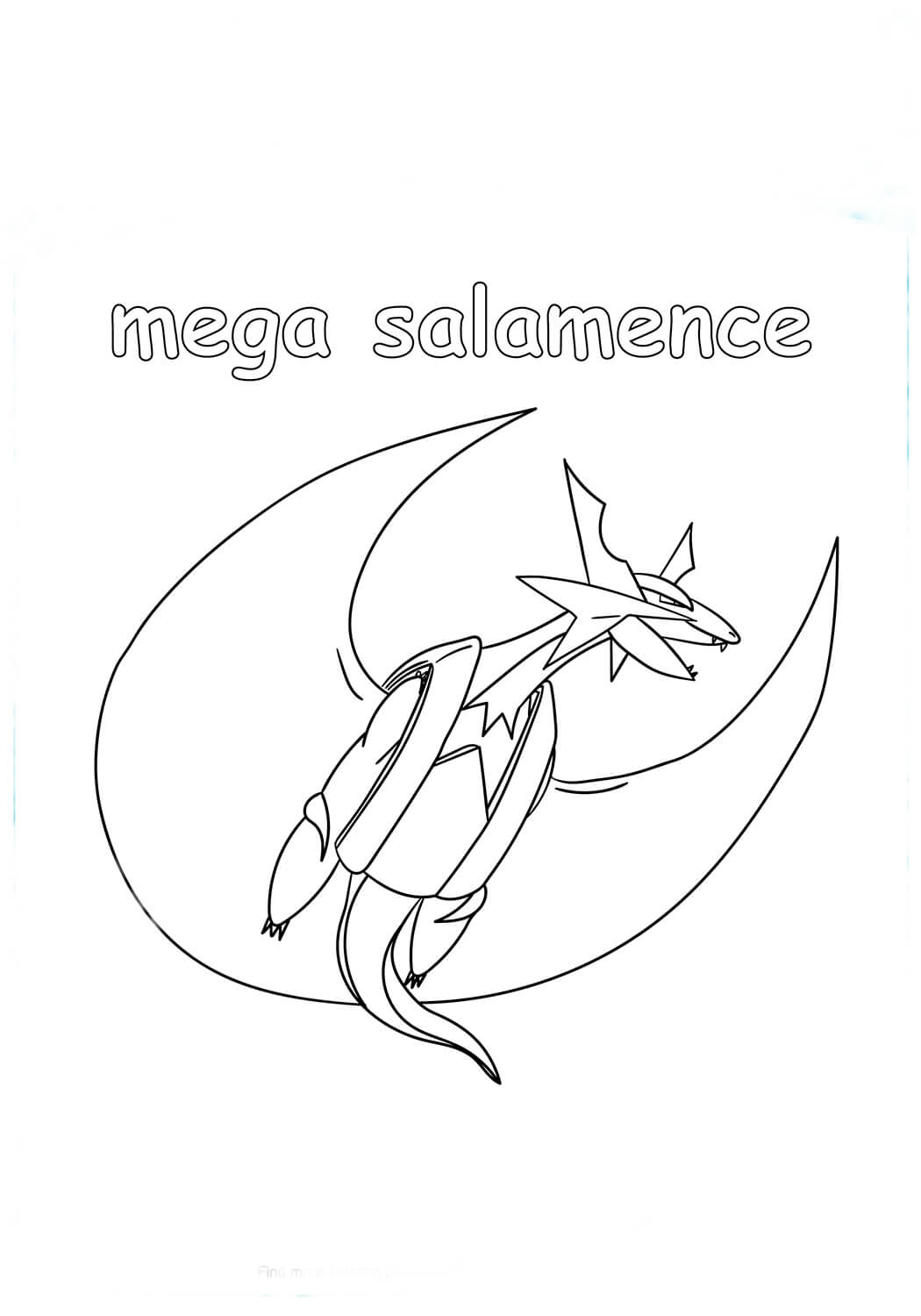 Mega Pokemon Salamence
