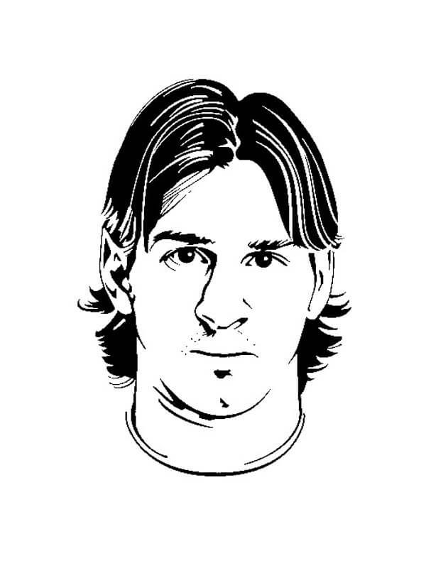 Messi-portret