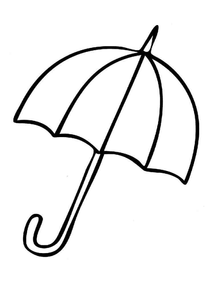 Paraplu tekenen