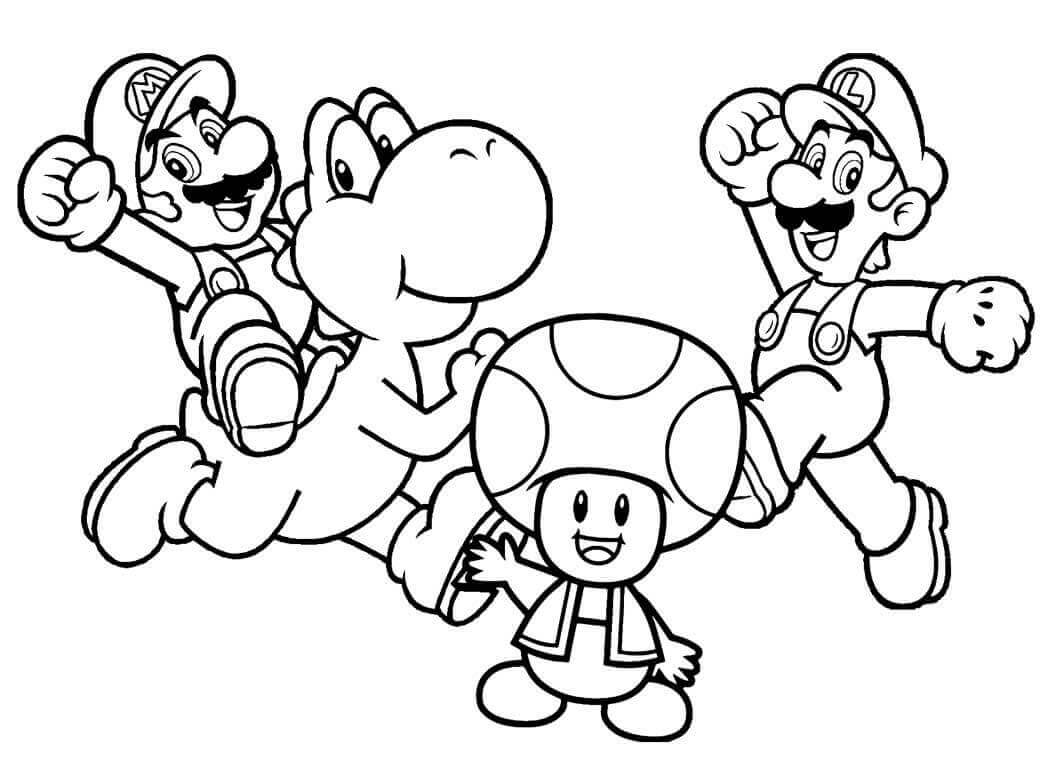 Personages uit Mario