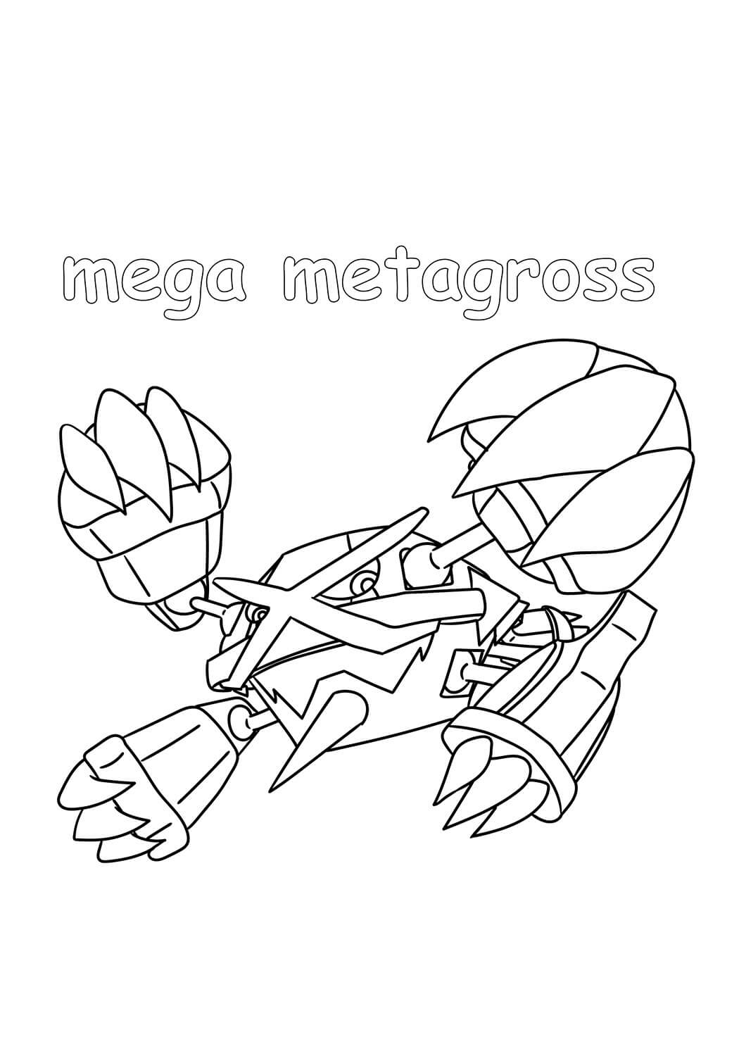 Pokemon Mega Metagross