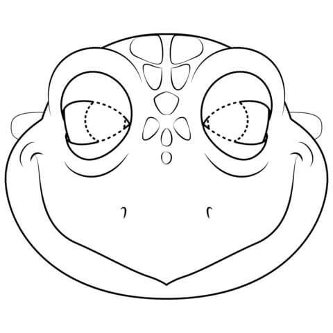 Schildpad Masker