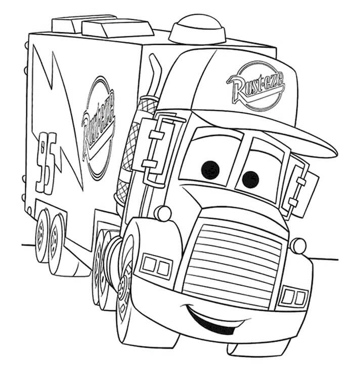 Semi-vrachtwagen