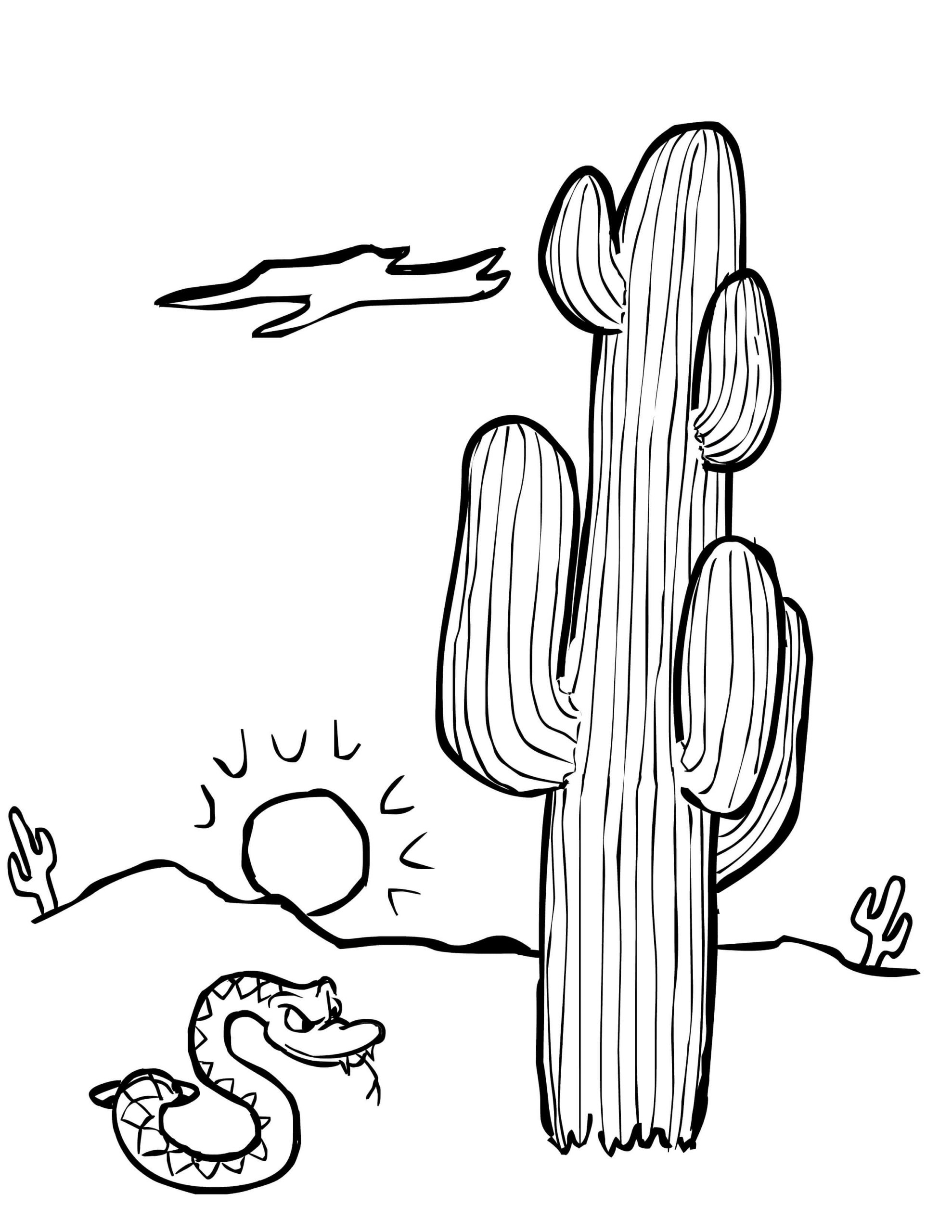 Slang met Cactus