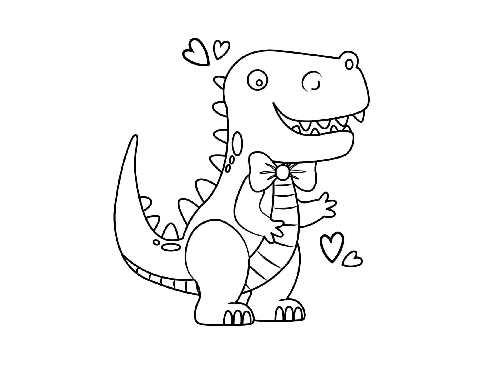 T-rex verliefd