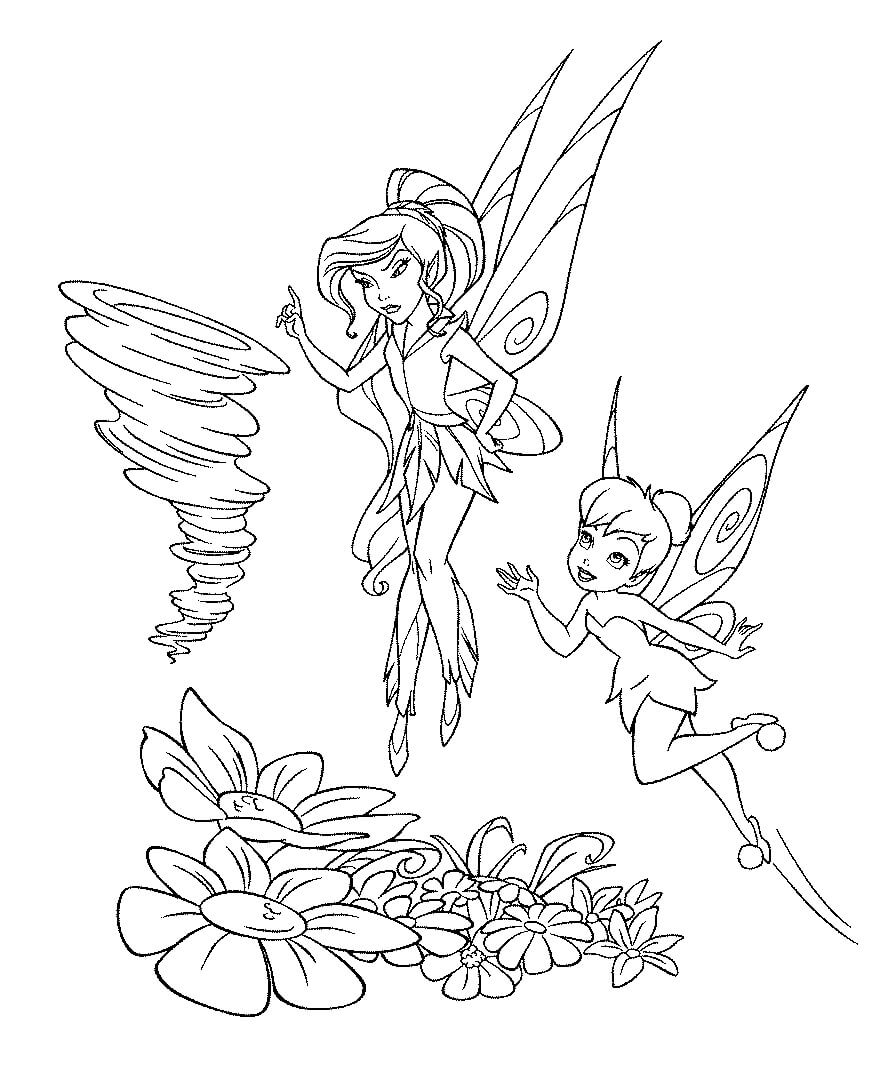 Tinkerbell en Fairy met Tornado