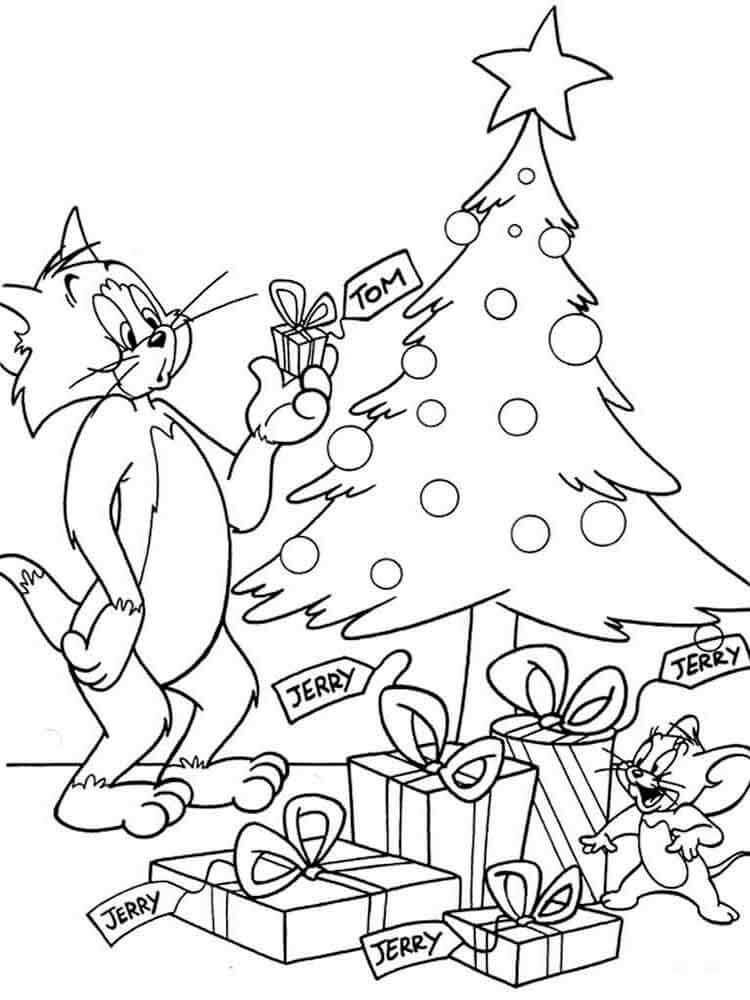 Tom en Jerry met Kerstmis