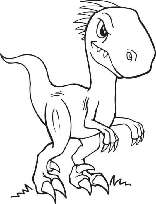 Velociraptor-dinosaurus