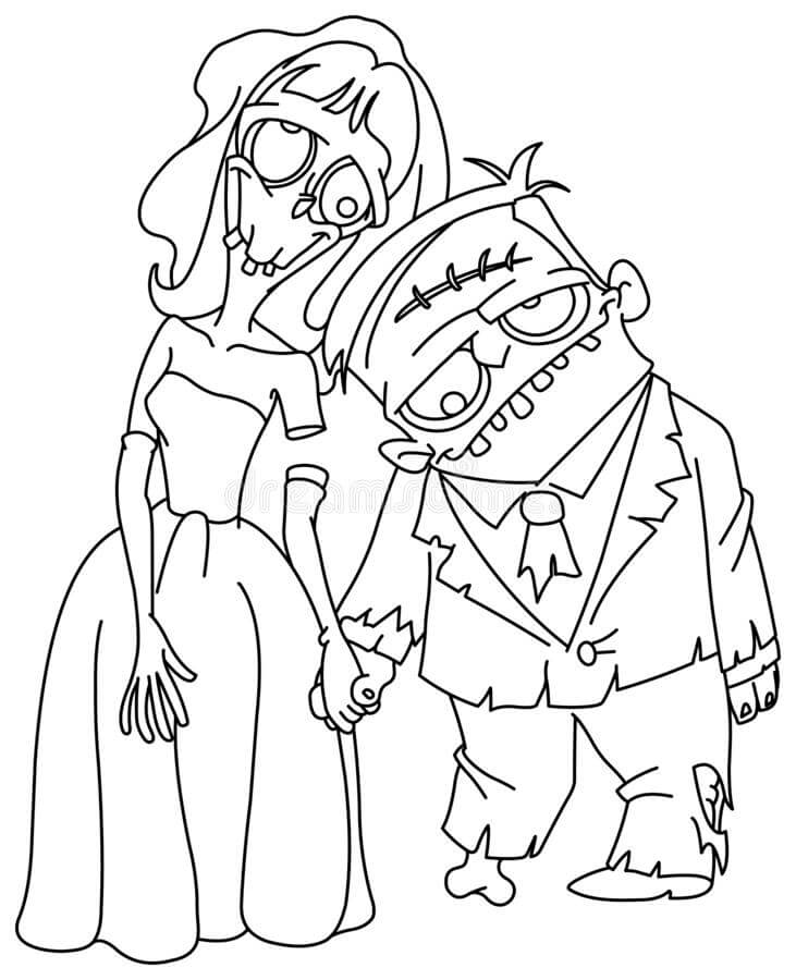 Zombie-bruiloft