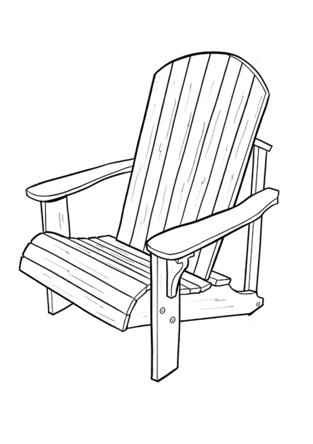 Adirondack-stoel