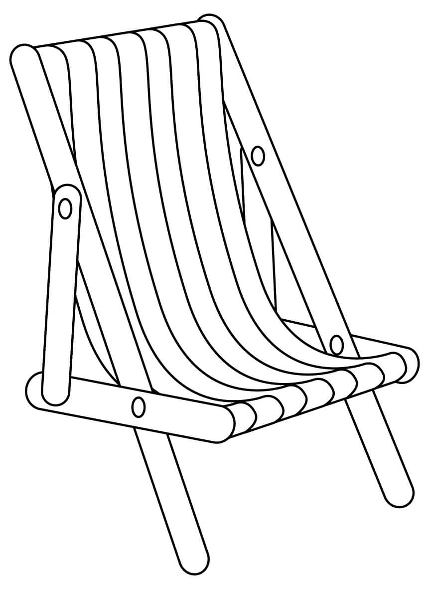 Basis strandstoel