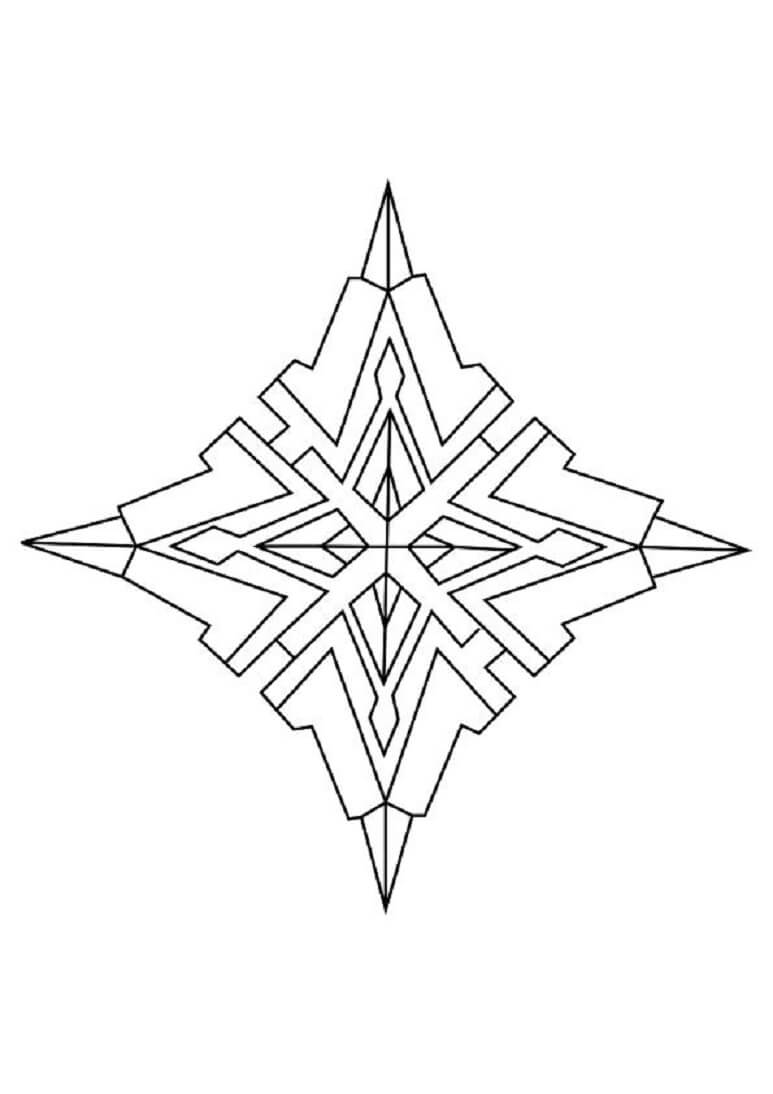 Diamant geometrische vorm