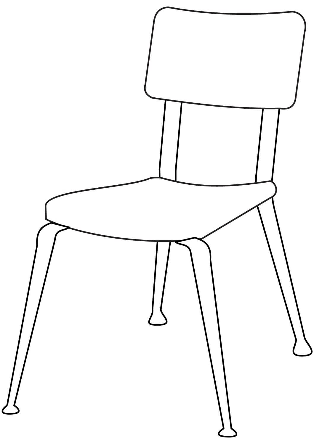 Eenvoudige stoel