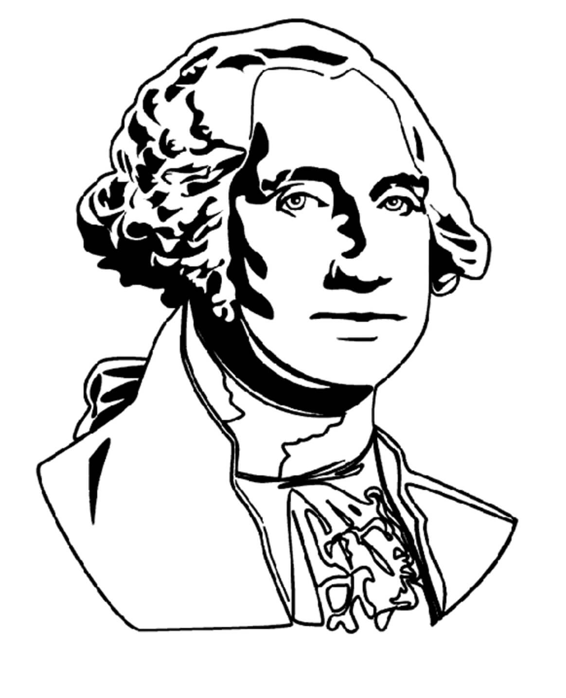 George Washington-gezicht