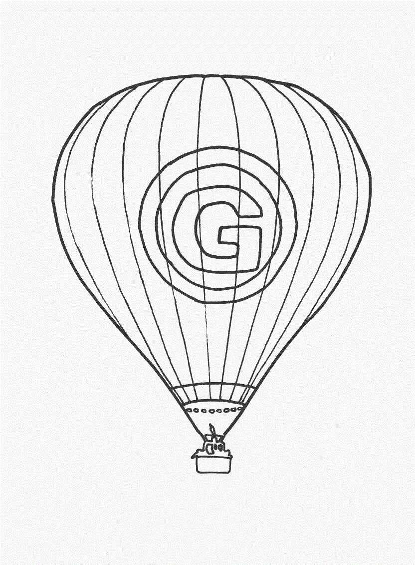 Heteluchtballonsymbool G