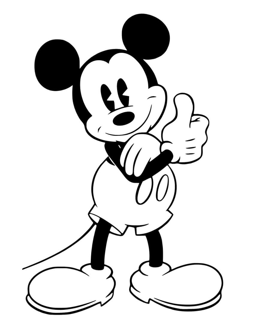 Mickey Mouse-achtig