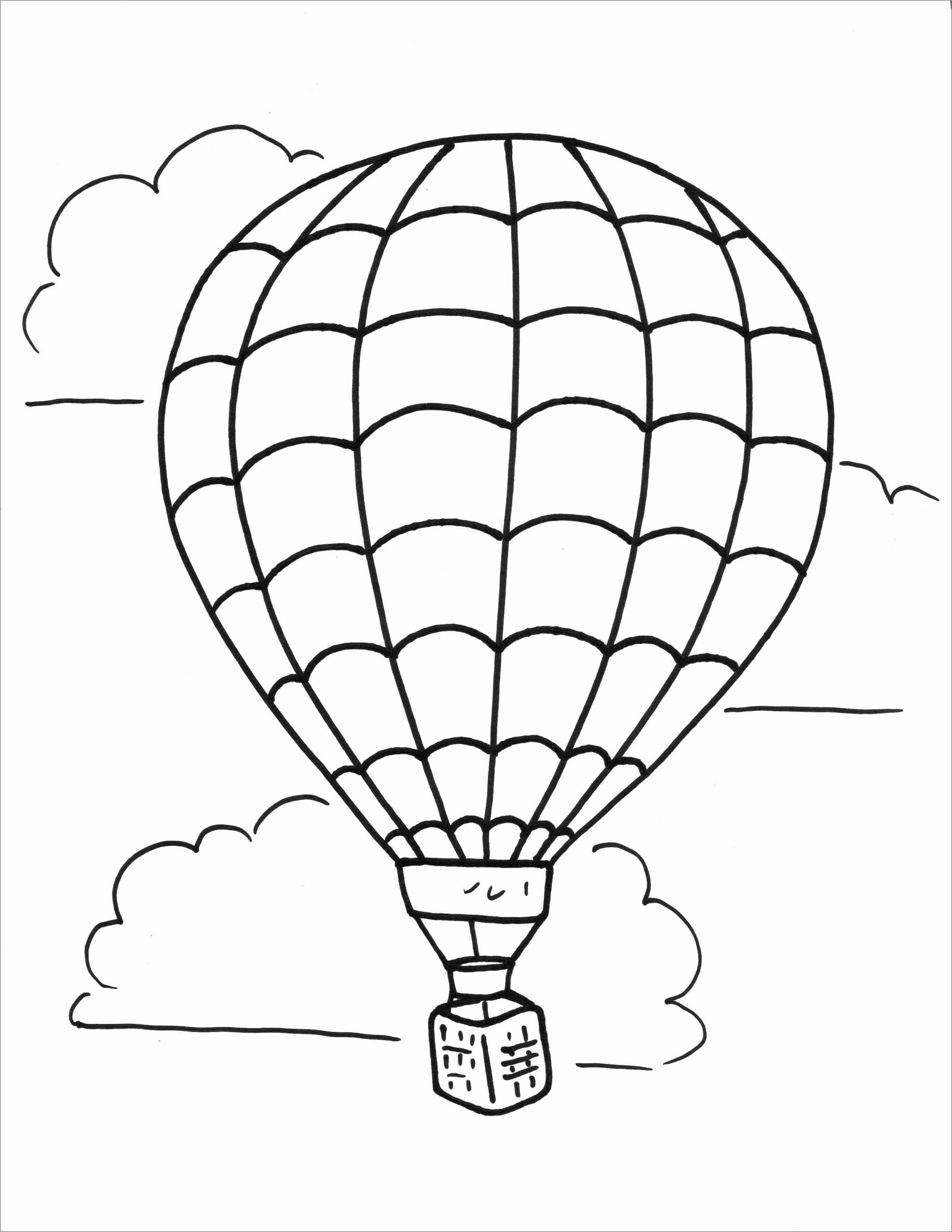 Normale heteluchtballon