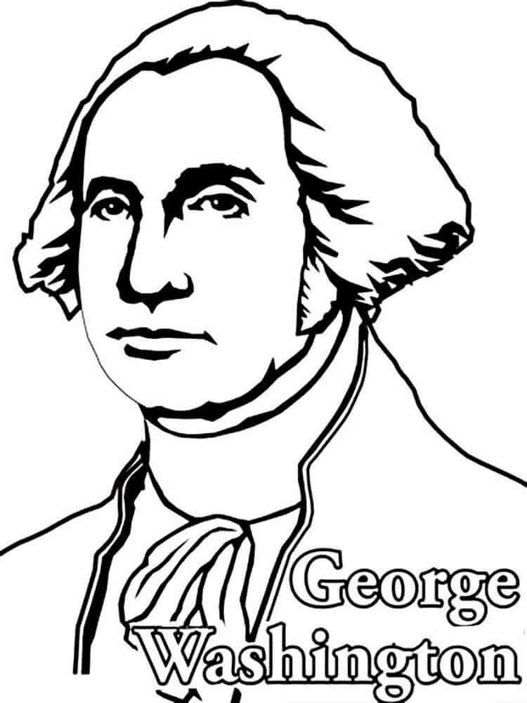 Portret van George Washington