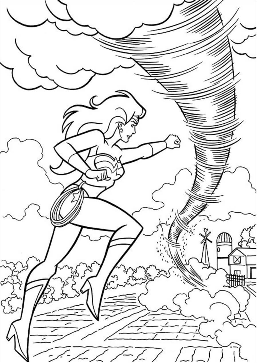 Wonder Woman met Tornado