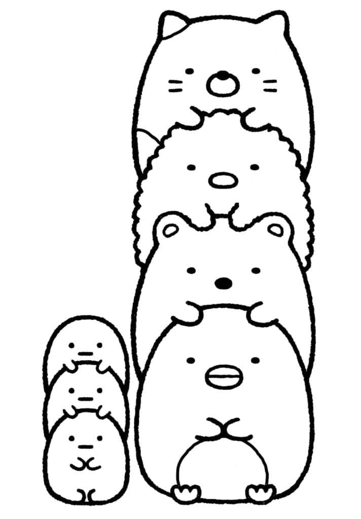 Sumikko-Gurashi-are-Cute-coloring-page
