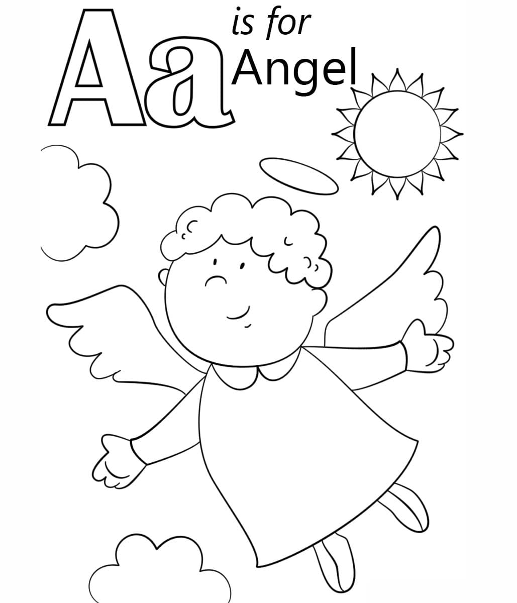 Letter A is voor Angel